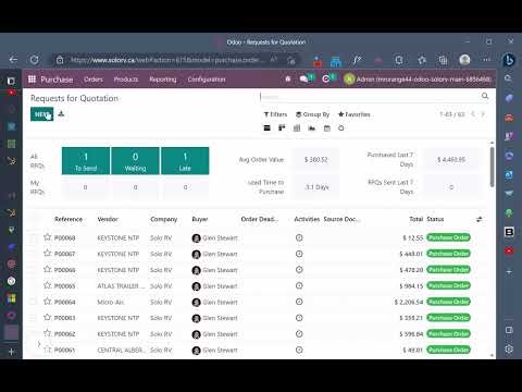 Odoo - How to purchase items in one unit of measure, and sell in a different unit of measure
