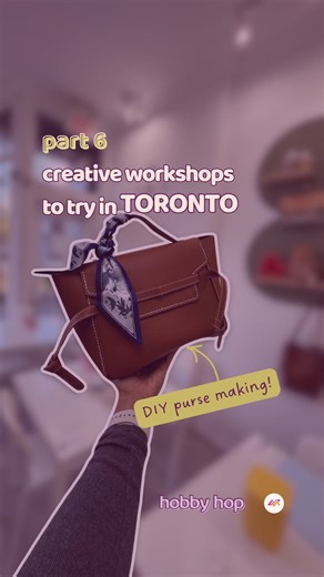 Maza Hobbies on Instagram: "What’s IN in 2026: learning the art of making something from scratch (like a handbag!) 👜 We had a blast at @edaywowdanforth and can’t recommend this enough for your next girls day or date night! Head to their website, choose the bag you want to make, show up and have fun 🫶🏼 Their staff are so incredibly helpful and sweet. They really care about giving you the best experience while you’re there and making sure you feel comfortable with everything even if you’ve neve