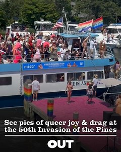 231K views · 8.1K reactions | It was a milestone year for the #FireIsland drag tradition, the celebration of which was hosted by the commercial district's new majority proprietor, Tryst Hospitality. | Out Magazine | Facebook
