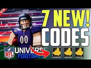 ⚠️XMAS🎄Update⚠️NFL UNIVERSE FOOTBALL CODES - ROBLOX NFL UNIVERSE FOOTBALL CODES