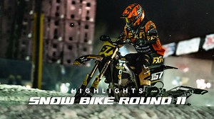 INSANITY! 🤯🤯🤯🤯🤯 A post-race decision by officials to disqualify Troy Horbaty has resulted in Jesse Kirchmeyer being credited with the overall win followed by Keaton Ward and Yanick Boucher. #amsoilsnocross #snocross2022 #snocrosslive | Snocross