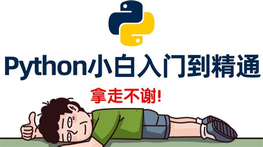 【全600集】B友花13980买了Python全套全栈课程，全程干货无废话！学完即可上岸，拿走不谢！（Python基础篇）