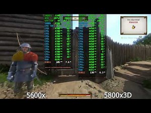 Ryzen 5 5600x vs 7 5800x3d in Kingdom Come Deliverance