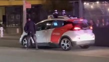Viral Video Shows San Francisco Police Pull Over Driverless Car