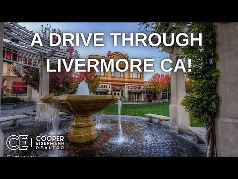LIVERMORE CA city tour | Drive through Livermore CA
