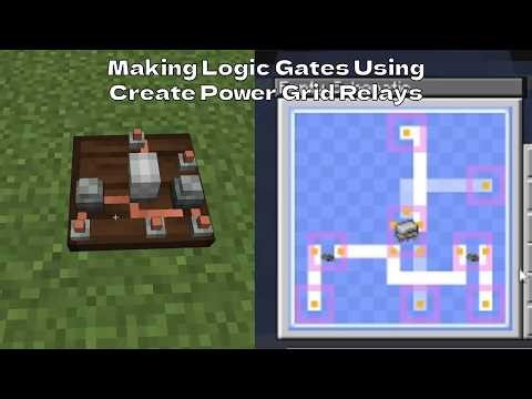 Logic Gates using Relays | Create Power Grid Tutorial/Info