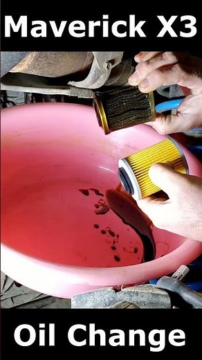 Express Oil Change on Maverick X3 using Oil Extractor