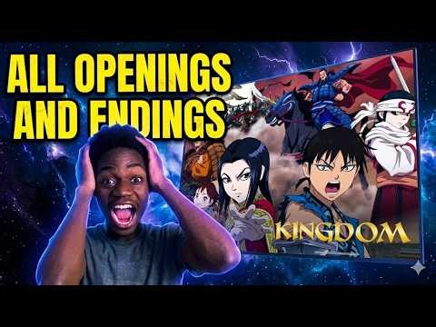 REACTING TO ALL KINGDOM ANIME OPENINGS & ENDINGS