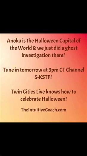 Anoka Minnesota is the Halloween capital of the world! Billy’s Bar & Grill in Anoka is Living… Or not so Living… Proof! Just ask TCL’s #kristinhaubrich! Ghost investigation Friday on Twin Cities Live 3 PM CT channel 5-KSTP! Link in bio! TCL streams! #haunted #thehappymedium #anoka #goodvibes #ghosts #minnesota #spirituality #twincitieslive #ghostinvestigation #halloween #spirited | Jodi Livon