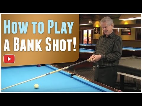 Pool Secrets from a World Champion - How to Play a Frozen Rail Bank Shot