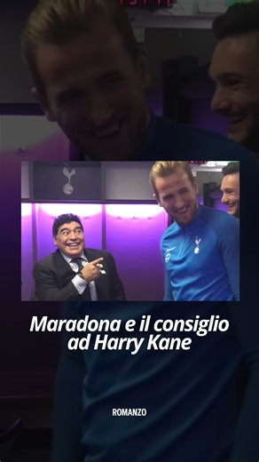 ROMANZO CALCISTICO on Instagram: "Quel giorno lo spogliatoio del Tottenham diventa un luogo speciale: Diego Maradona è ospite e incontra Harry Kane, presentato da Ossie Ardiles e Mauricio Pochettino, due argentini che a Londra avevano trovato casa. Kane segna a raffica, ma davanti a Diego torna allievo: pochi gesti, qualche parola, un’idea di calcio spiegata con il corpo. Non una lezione, ma un passaggio di testimone. Perché anche chi segna sempre, davanti a Maradona, può ancora imparare."