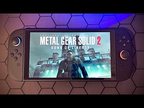 10 minutes of Metal Gear Solid 2 - Switch 2 Update 1080p 60FPS❕