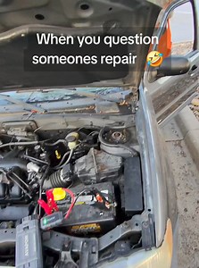 1.1M views · 8K reactions | When you question someones repair. #fyp #mobile #mechanic #love #funny | Parker's Mobile Mechanics | Facebook
