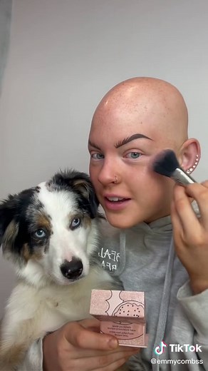 Teaching My Dog to Do Makeup Part 2