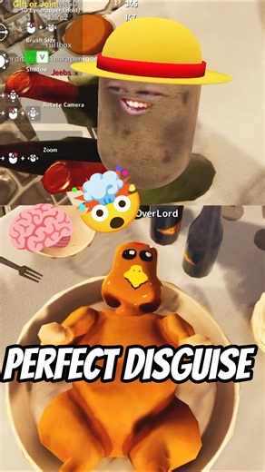 Spud Became the Chicken in Meccha Chameleon