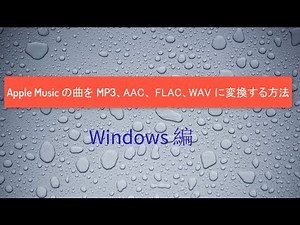 Apple Music の曲を MP3、AAC、 FLAC、WAV に変換する方法