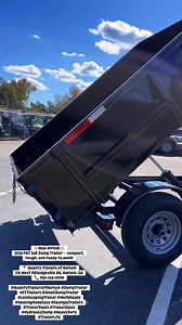 💥New Arrival💥 2026 P&T 5x8 Dump Trailer — compact, tough, and ready to work! ✅ 1–5,200 lb axle with brake ✅ 2-5/16” coupler ✅ Hydraulic pump system ✅ Power up / gravity down ✅ Barn door Perfect for small jobs, landscaping, or hauling material — this little powerhouse gets it done! 💪 📍 Quality Trailers of Harlem 515 West Milledgeville Rd, Harlem, GA 📞 706-556-0094 #QualityTrailersOfHarlem #DumpTrailer #PTTrailers #SmallDumpTrailer #LandscapingTrailer #WorkReady #HaulingMadeEasy #GeorgiaTrail