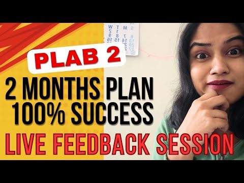TOP SCHEDULE TO PASS PLAB 2 in 2 months with NO PREPARATION with Dr K