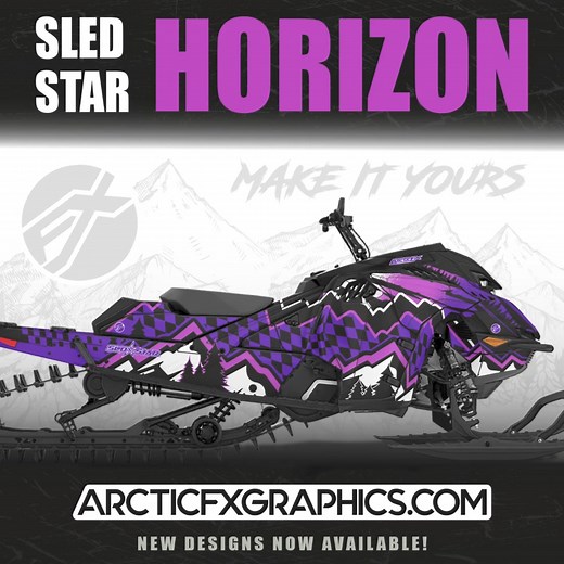 The 2025 designs are HERE! They are 🔥!! ArcticFX Graphics is taking snowmobile wraps to the next level. With bold, fresh patterns and limitless customization options, it's time to elevate your sled’s look. Click to customize the design to your own! | ArcticFXgraphics