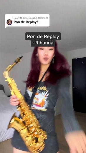 Reply to @suki_suki28 turn the music up? what do we think of this cover 😌 #saxophone#pondereplay#rihanna#dance#musician#cover#fyp