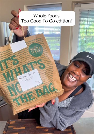 Rate my bag! I paid $9.99 and received about $36 dollars worth of meat! Not too bad! #toogoodtogowholefoods #toogoodtogo
