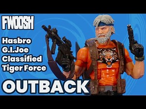 G.I.Joe Tiger Force Stuart "Outback" Selkirk Hasbro Classified Series Target Exclusive Overview