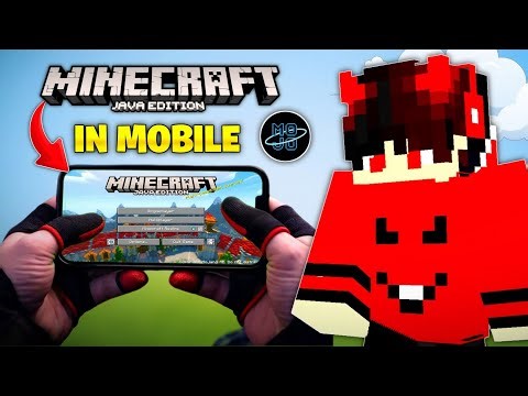 I Tried Minecraft Java Edition on Mobile for the First Time! (Mojo Launcher) 😱