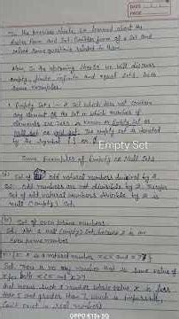 Don't stressed solution is here #math@ about empty Set for class 11th