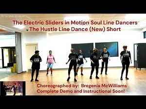 The Hustle Line Dance (New); Complete Instructional and Demo Soon