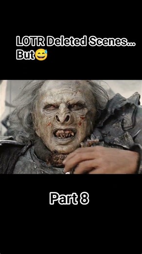 Deleted scenes from LOTR… but something feels off 😳😂#lotr #lordoftherings #shorts