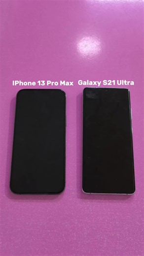 IPhone 13 Pro Max VS Galaxy S21 Ultra #iphone #galaxy #iphone13promax #galaxys21ultra