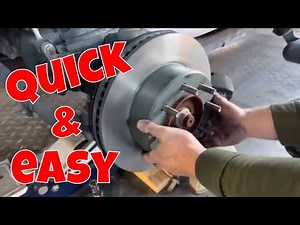 How To Change Front Brake Pads And Rotors / 2019 Ram 2500 / Cummins