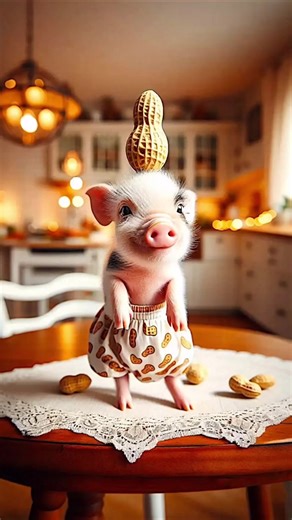 Peanut Pig Dance: Adorable Pet Performance
