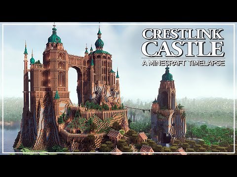 Crestlink Castle - A Minecraft Timelapse