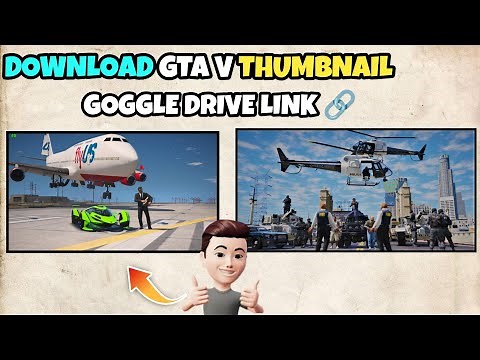 DOWNLOAD GTA 5 😀THUMBNAIL FROM GOOGLE DRIVE LINK 🔗