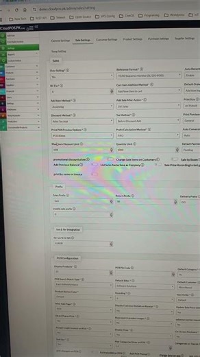 Control Discount Limits in CloudPOS.pk Settings