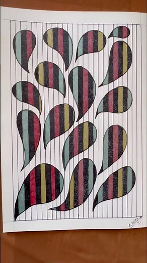 Easy Zentangle patterns #zentangleart #drawing #easy