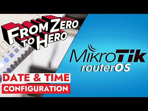 How to set Date and Time on MikroTik router