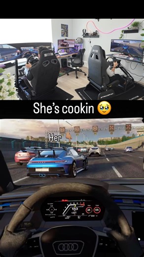 Life in Gear | Sim Racing Couple | Racing Sim Giveaway in bio! . Getting my girl her own setup so she could learn to drive better and enjoy her nights at home was one of my... | Instagram