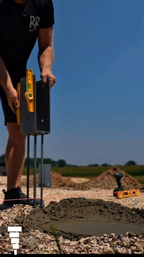 Concrete Anchor Bolt Alignment Jig / Post Base Installation Template