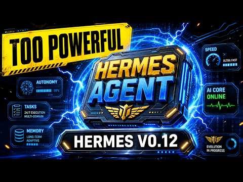 NEW Hermes V0.12 Makes AI Agents Easy