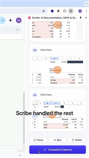 Writing documentation eats your time and drains your energy. Manual documentation leads to outdated processes and frustrated teammates constantly asking follow-up questions. 👉 Scribe eliminates all that hassle 👈 Just do your task and Scribe automatically creates flawless step-by-step guides your team can follow. Ready to cut documentation time by 75%? Get started with Scribe today! | Scribe