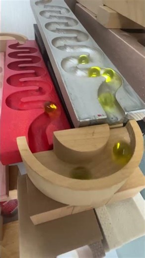 Marble Run Race ☆ HABA Wooden Slope with a Continuous Course