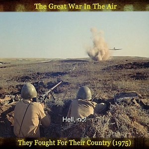 3.7K views · 111 reactions | The Great War In The Air - They Fought For Their Country (1975) #TheyFoughtForTheirCountry1975 #action #pilot #actionmovies #tank #fortress #Warmovies #USSNimitz #USNavy #fighter #adventure #USAFF #aircraft #Warbird #USSHornet #military #WW2 #WWI #aviationlovers #aviationdaily #spitfire #jet #fighterjets #Marine #pilot #uk #us #military #history #Western #oldmovie #old #TVSeries | US Air Force Documentary | Facebook
