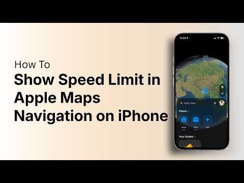 How to Show Speed Limit in Apple Maps Navigation on iPhone