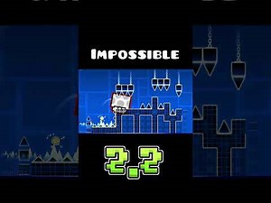 Time machine with hacks in Geometry Dash 2.2 #shorts