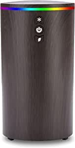 Car Diffuser, Essential Oil Diffuser，USB Powered Aromatherapy Diffusers with Intermittent/Continuous Mist for Office Travel Home Vehicle，100 ml, Wood Grain