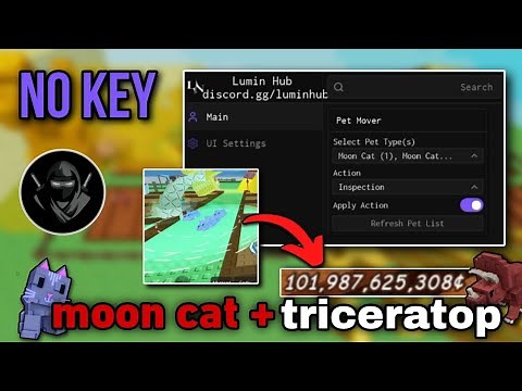 All Moon Cats Sleep in One Spot?? 💀 This Script Makes You RICH in Grow a Garden!