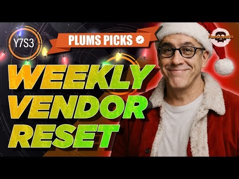 Will it be a bag of COAL or GIFTS?!😮NO BS Weekly Vendor Reset DEC 23rd! Division 2 #vendorreset