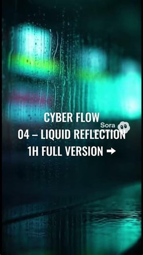 04.LIQUID REFLECTION | Quiet Focus | Dark Cyber EDM